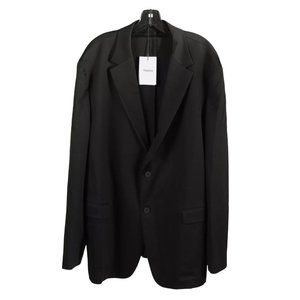NWT Theory Men's Black Single Breasted Blazer Jacket Size 48R